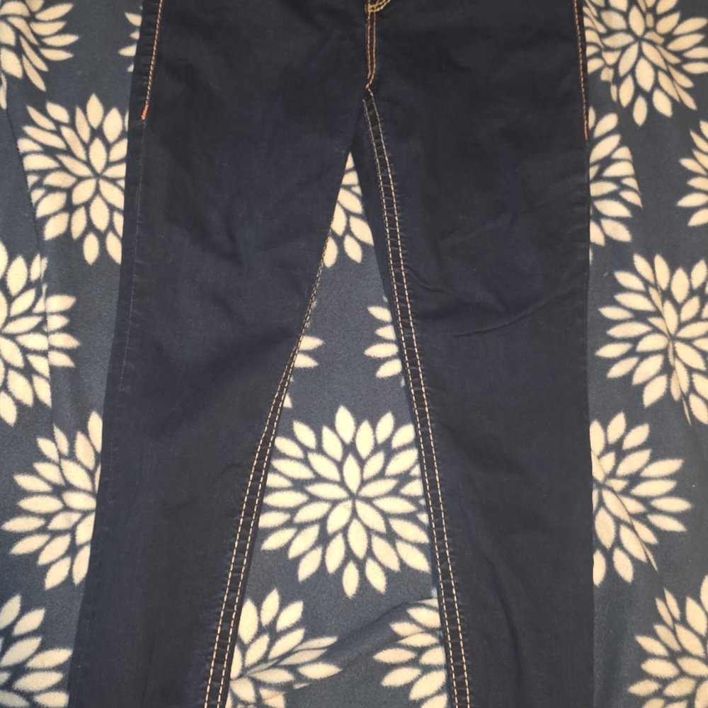 True Religion Dark Blue Straight Leg Jeans